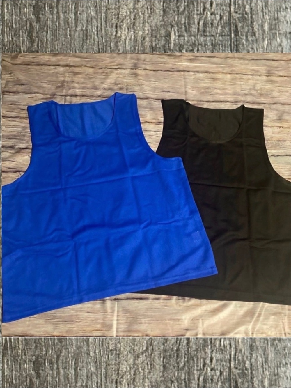 💞 New Set of 2 Youth One Size Mesh Practice Jersey Vests